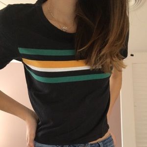 Pacsun cropped tee good condition!